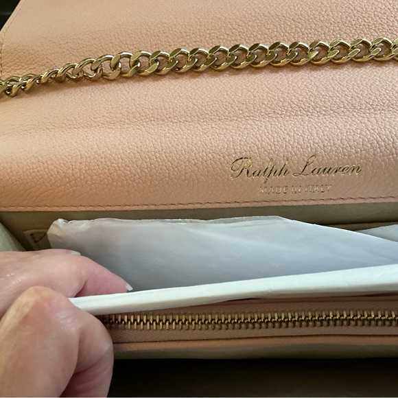Ralph Lauren Collection Pink Chain Shoulder Bag NWT - Picture 5 of 16